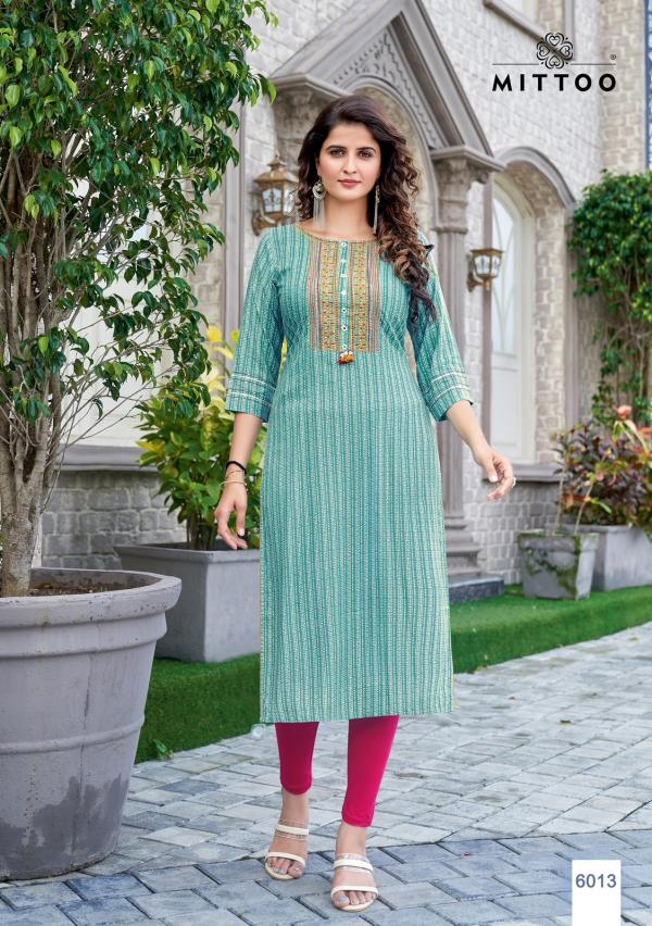 Mittoo Bandhan Vol 3 New Rayon  Designer Kurti Collection